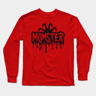 Momster Dripping Letters Long Sleeve T-Shirt